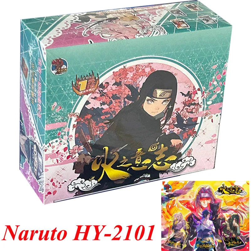 Neue Naruto-Karten HY-2101 Kombination CP SSP Naruto Sasuke SP Tsunade Cartoon Anime Limited Flash Card Kinder Geburtstagsgeschenk Spielzeug