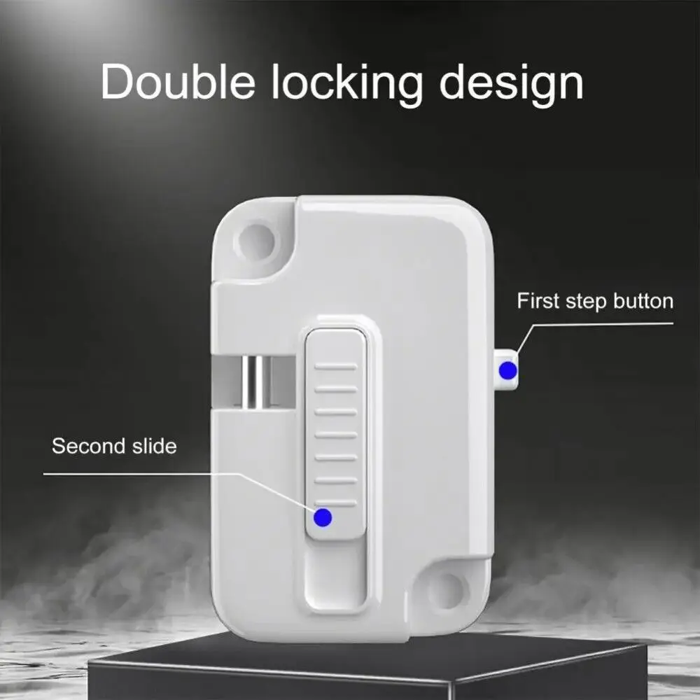 

Anti-pinch Hand Safety Lock No Drilling Adjustable Window Restrictor Self Adhesive Unisex Protection Cabinet Lock Home