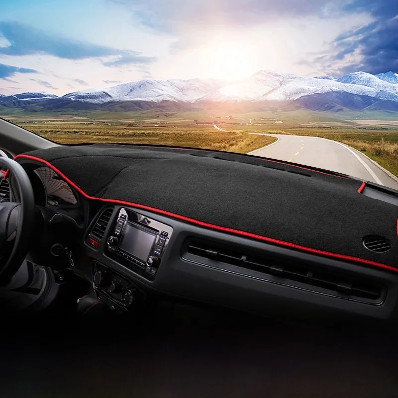 

Для Honda HR-V HRV Vezel 2014 2015 2016 2017 2018 2019 2020 коврик для приборной панели автомобиля солнцезащитный козырек нескользящий чехол аксессуары