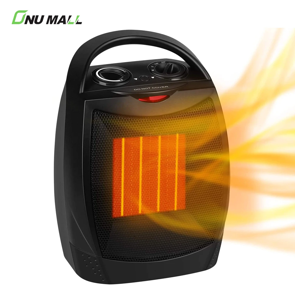 1500W Office Outdoor Ceramic Portable Infrared Electric Space Room Home Heater With Thermostat