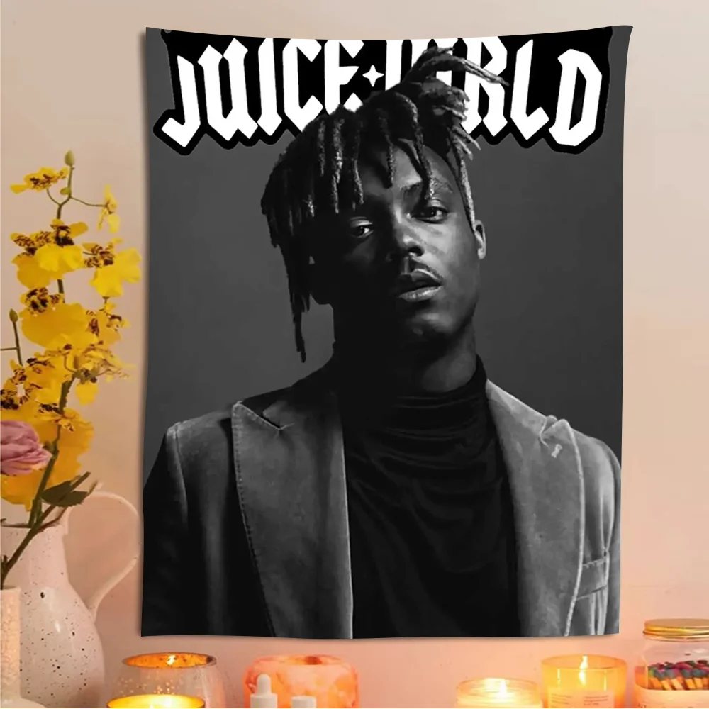 

j-Juice w-WRLD rapper Party Vinyl Backdrops Background Wall Cloth Baby Shower Kids Birthday Party Decoration