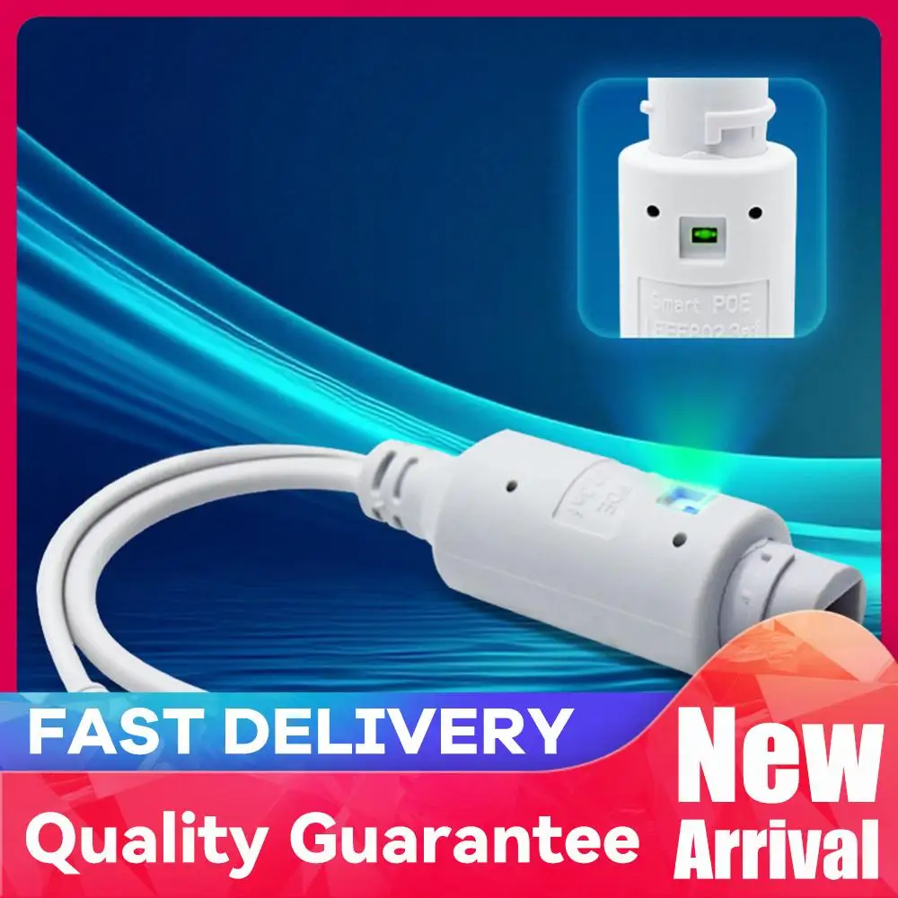 

Водонепроницаемый POE-сплиттер-адаптер 48В на 12В, модуль питания, инжектор, удлинитель 10/100 Мбит/с для IP-камер