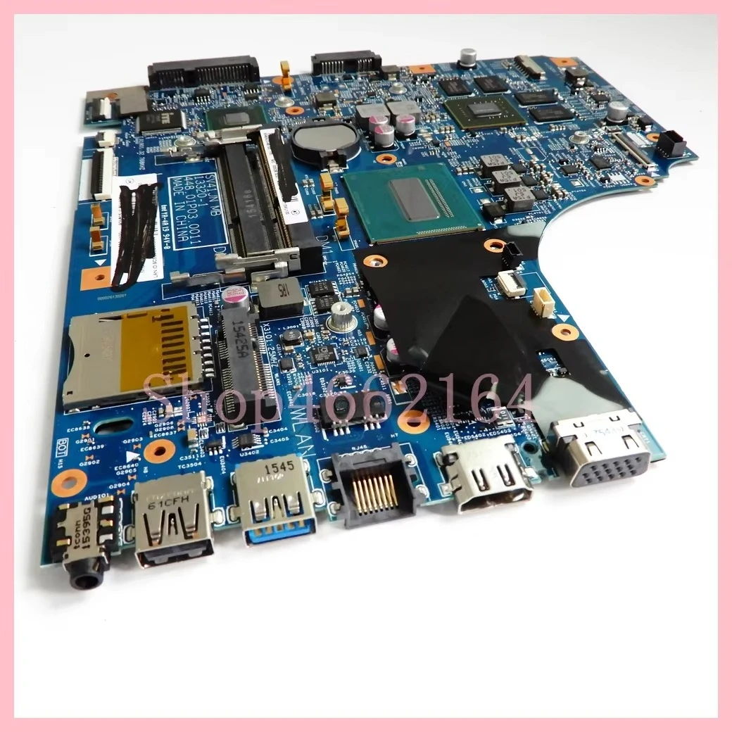 13320-1 I5 I7-4th Gen CPU V2G GPU LVDS/EDP Mainboard For ASUS X450JB X450JN SV41JN X450 A450J A450JN X450JF Laptop Motherboard