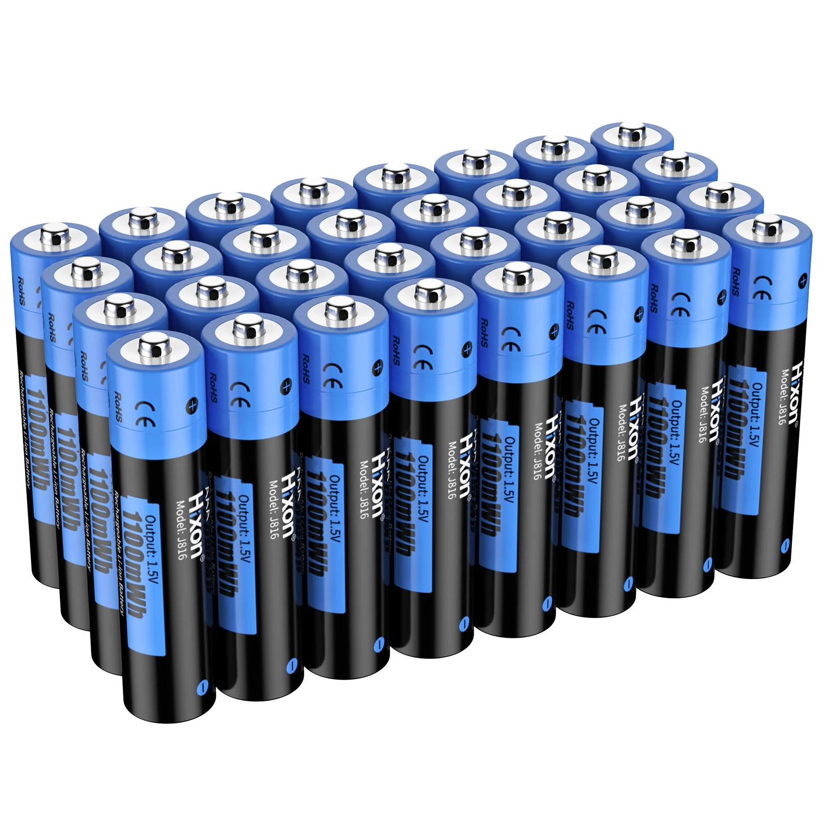 Hixon AAA 1100mWh 1.5V Li-Ion Rechargeable Battery ,aaa Lithium Batteries Wholesale Batteries.2a 3a lithium battery.Razors,toys