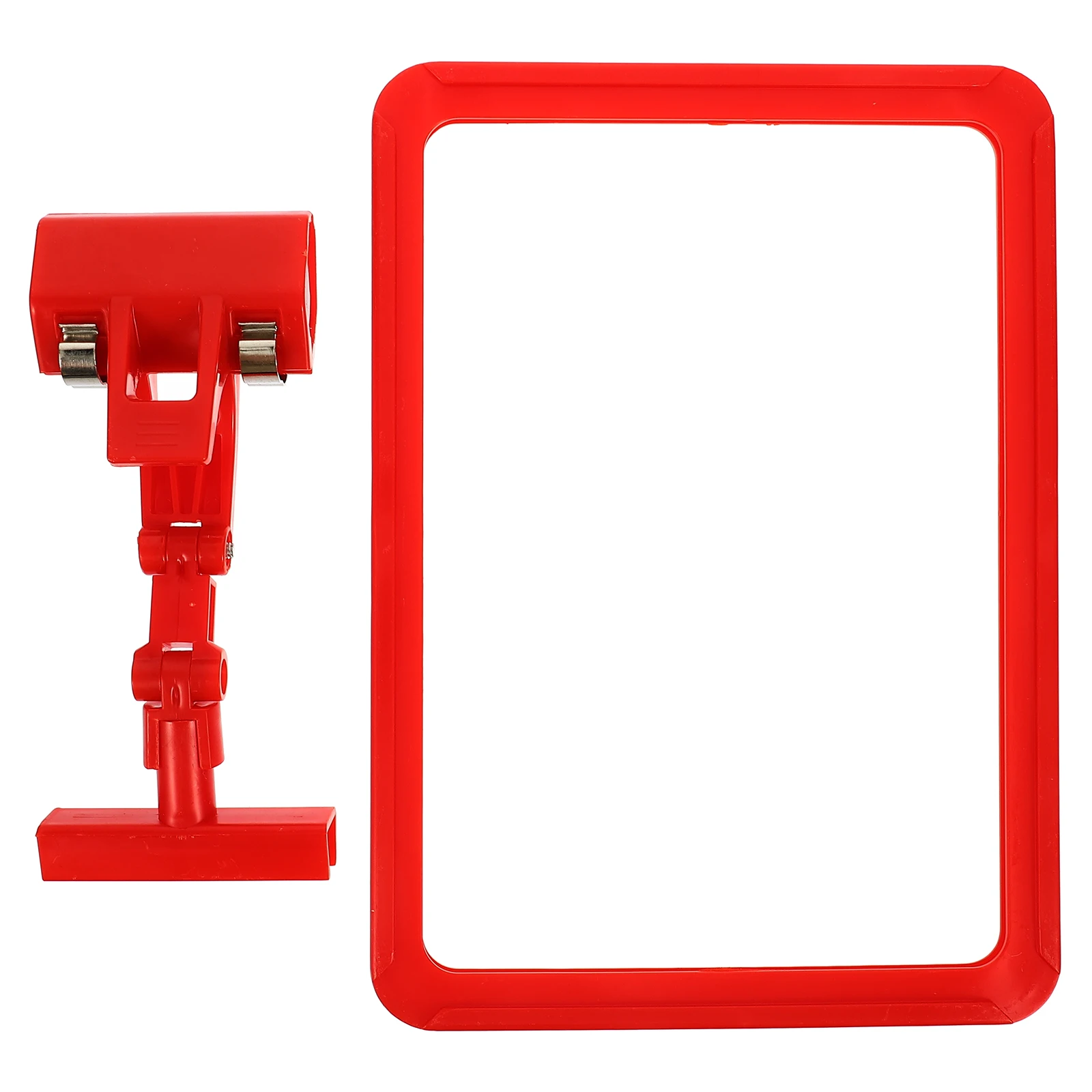 

Sign Holder ABS PVC Magnetic Shelf Label Holders Degree A5 Classification Display Retail Store Information Storage
