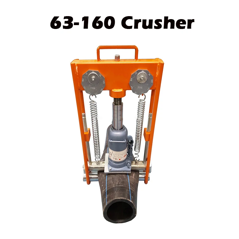 63 - 160 Pipe Squeezer Hydraulic - Driven Gas Cut - off Clamp for Natural Gas PE Pipes Water Pipe Stopper Tool