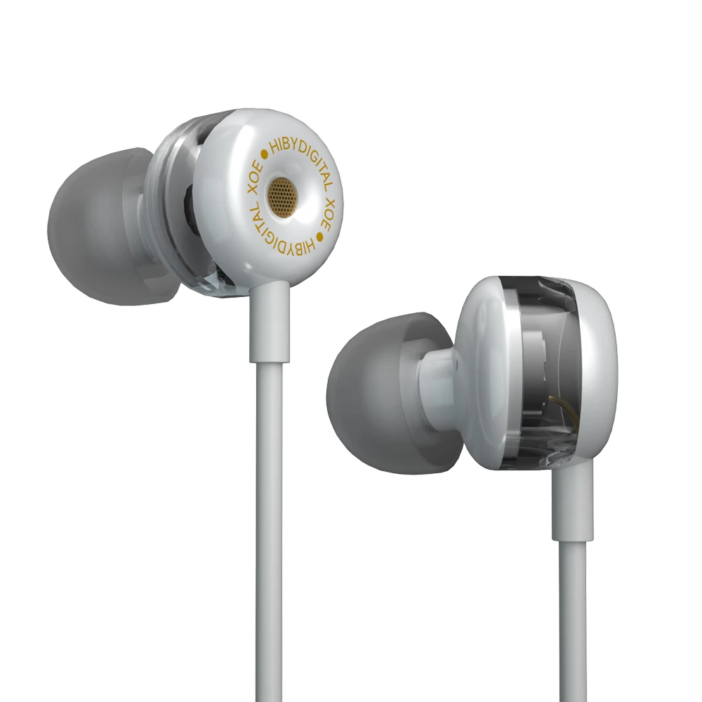 HiBy numérique XOE 8mm DLC diaphragme pilote dynamique HiFi dans l'oreille IEM écouteurs pour Android jeu MP3 3