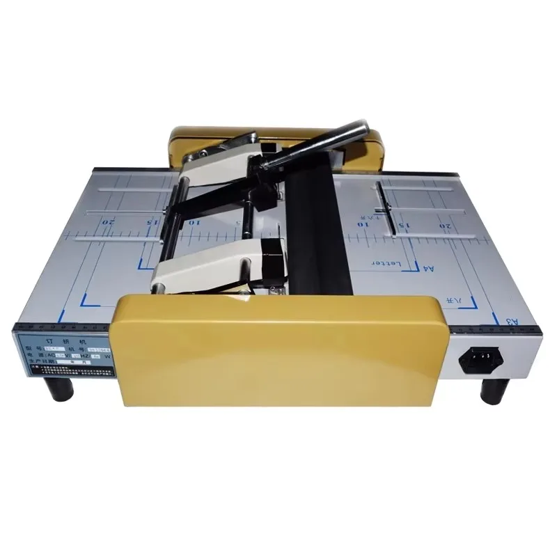 Electric Table Top A3 Saddle Stitch Stapler Machine