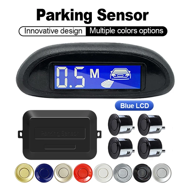 Hippcron Parking Sensor For Car With Auto Parktronic Reverse LED Monitor 4 Sensors Radar Detector System Backlight Display Hippcron Parking Sensor For Car With Auto Parktronic Reverse LED Monitor 4 Sensors Radar Detector System Backlight Display