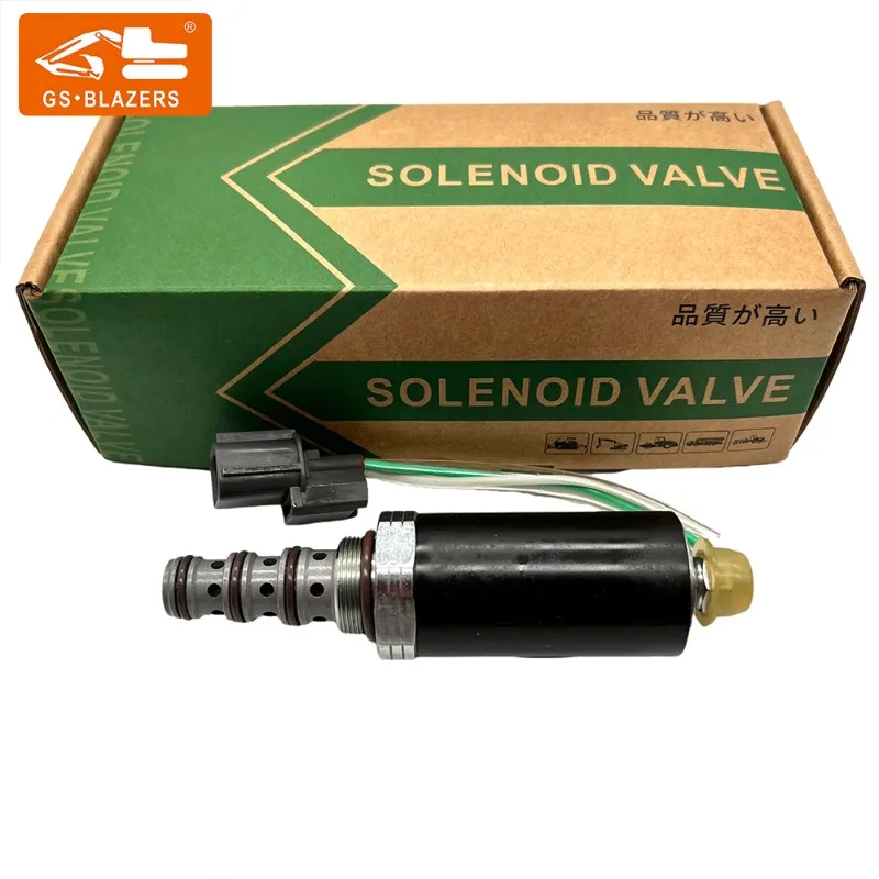 Pompa hidrolik katup solenoid KDRDE5K-20/accessories untuk KOBELCO SK230-6E/SK200-2/220-2 aksesoris ekskavator