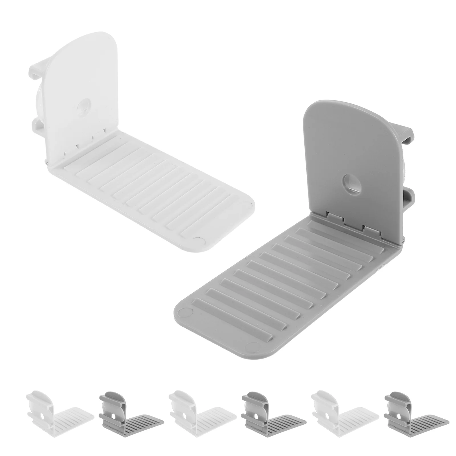 

8Pcs Invisible Bed Sheet Fasteners Locking Fitted Stays Even Tension No Damage Effortless Use for Neat Bedding