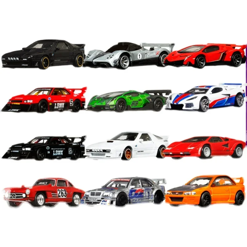 Mattel Sports Car Porsche 911 Hot Wheels Collect Toys Lamborghini Cars for Kids Model Hotwheels Benz Birthday 1/64 Car Culture