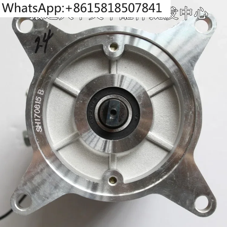 Anzhong tail plate 12V sanitation truck garbage truck 24V DC motor snow plow truck 48V hydraulic oil pump motor