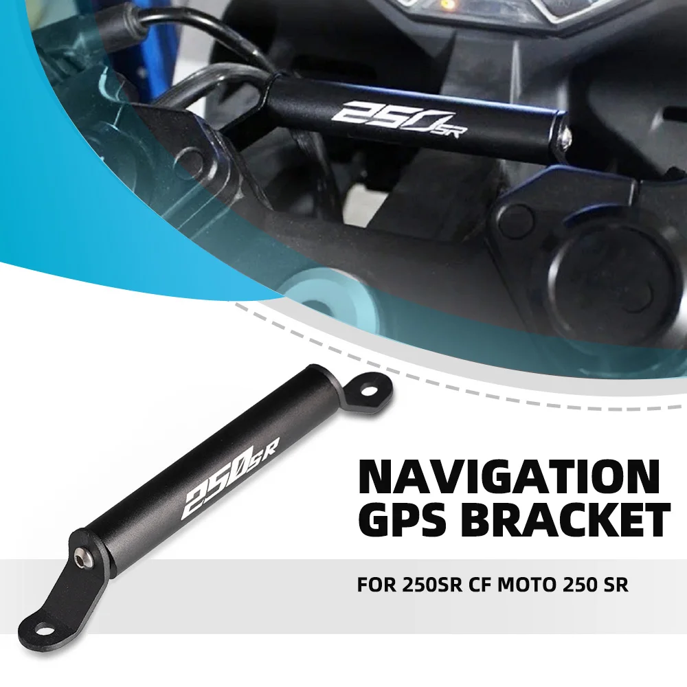 

For CFMOTO 250SR CF MOTO 250 SR Motorcycle Accessories Front Wireless charging Mobile Phone Navigation Bracket Holder Aluminium