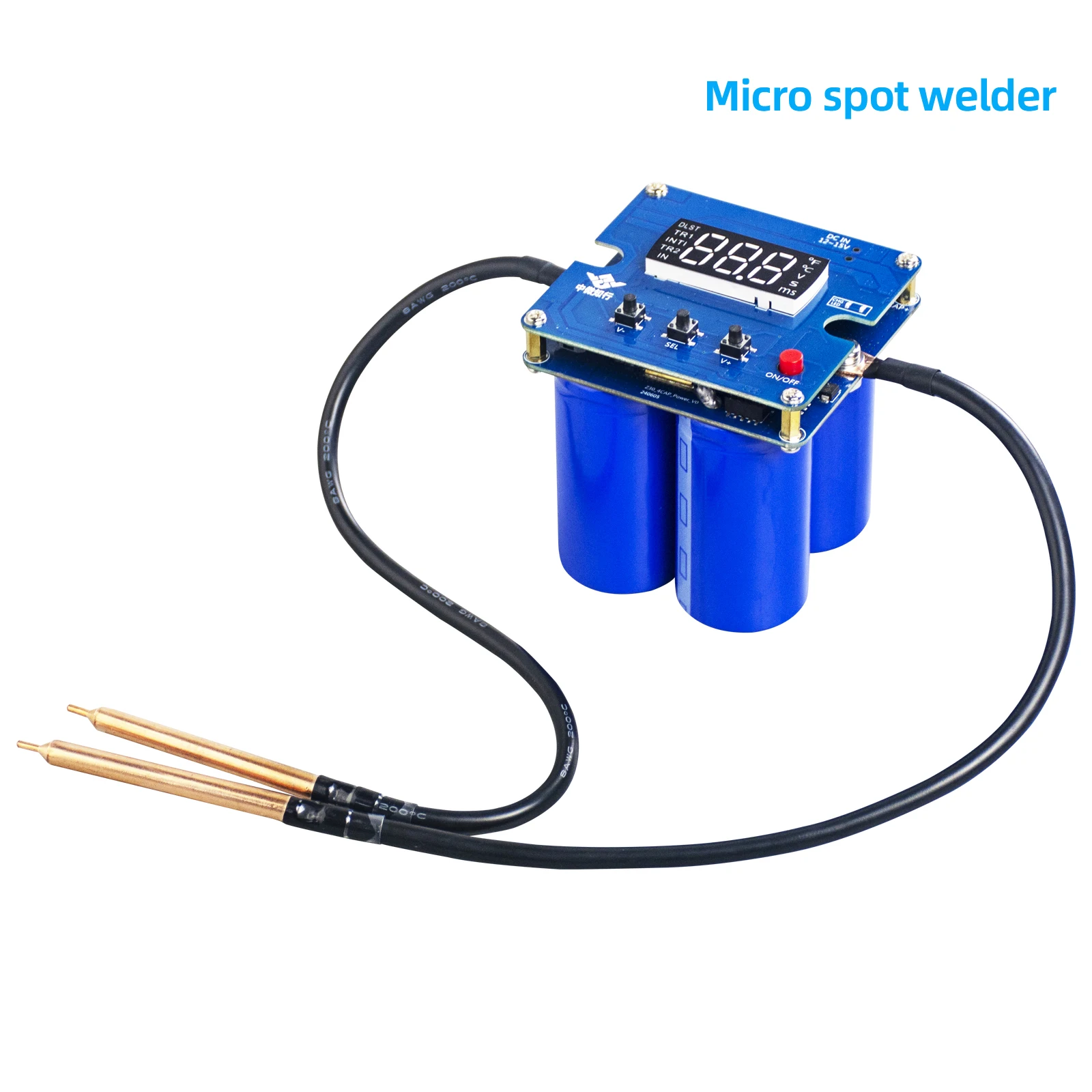 

KEKK Spot Welder Machine K30 Farad capacitor Spot Welding Control Board Kit Spot Welders Controller Module for DIY 18650 Battery