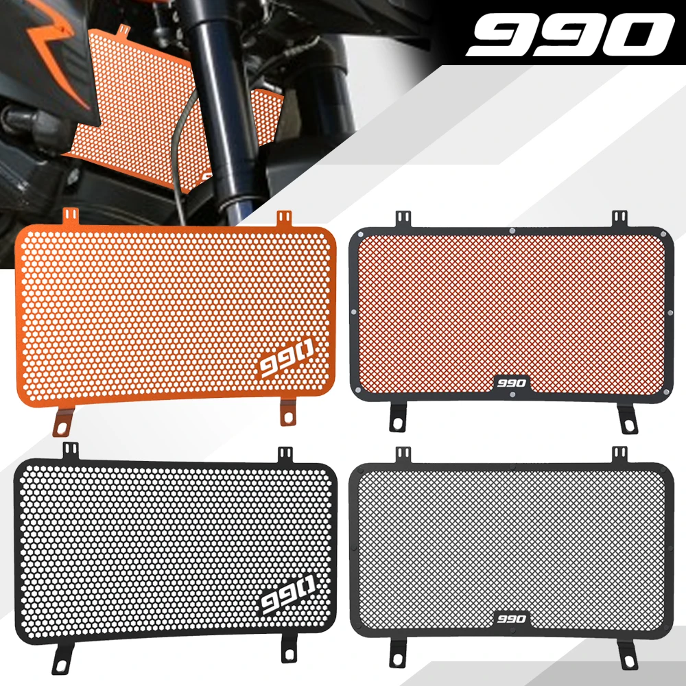 

Motorcycles Accessories For 990 Superduke 990 SUPER DUKE R 2005 2006 2007 2008 2009 - 2013 Radiator Grille Guard Cover Protector