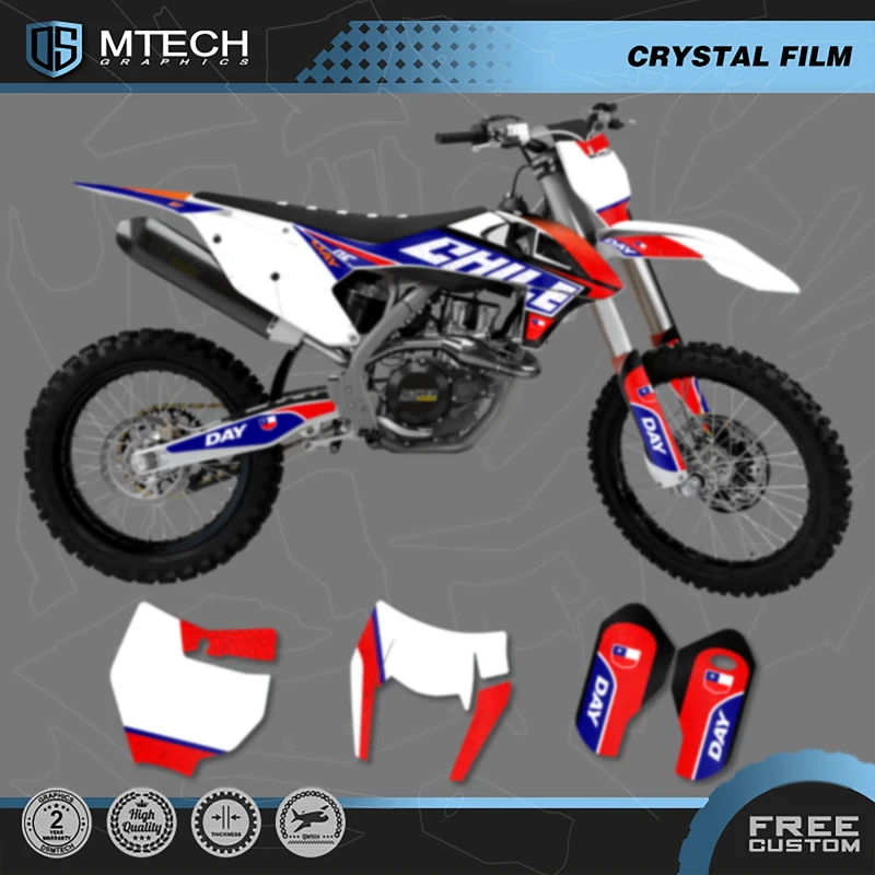 DSMTECH Graphics Decals Stickers Kit For KTM 125 250 350 450 500 SX SXF XC XCF 2016 2017 2018 EXC EXCF XCW 2017 2018 2019 003