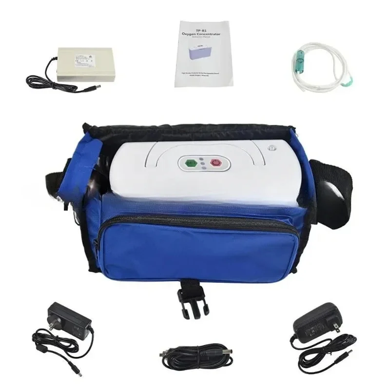 110/220V 3L mini Portable Oxygen Concentrator with Battery for Home Travel and Car Use Low Noise