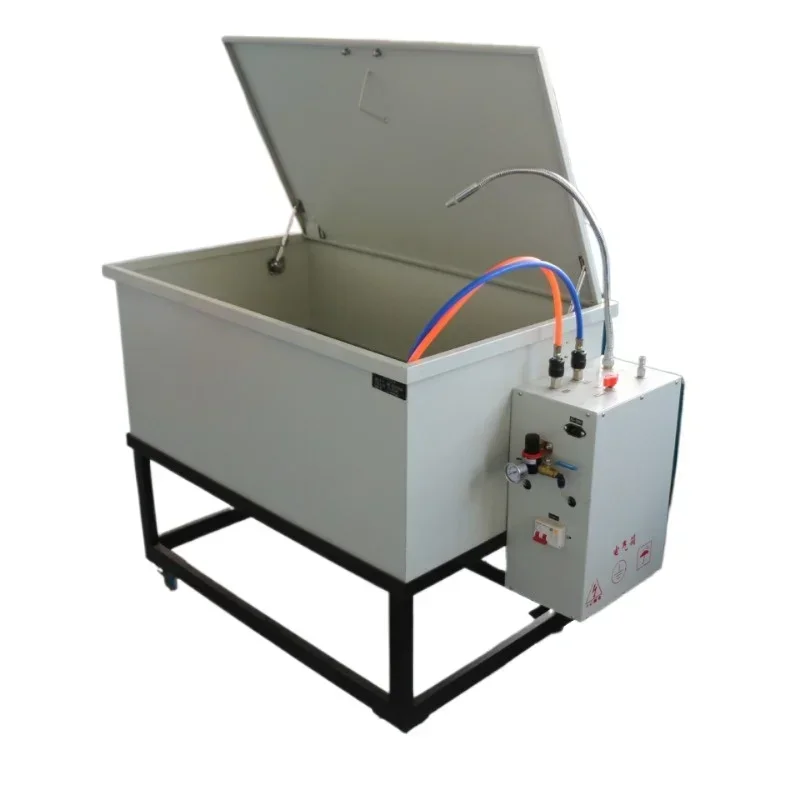 Mobile stainless steel parts cleaning machine spray gun, cleaning machine parts degreasing equipment