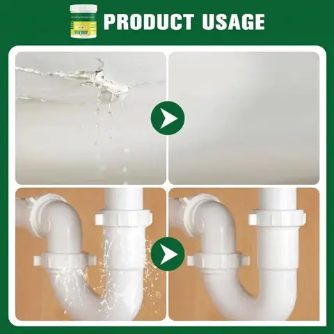 Osynlig vattentät beläggningstätningsmedel 30/100g transparent tätningsbeläggning med penselpasta lim självhäftande starkt tätningsmedel 8 best sales vattentät osynlig självhäftande pasta - №2