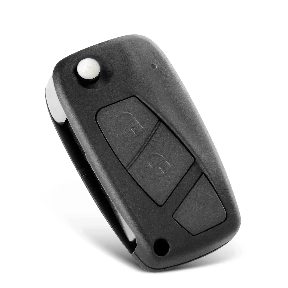 2/3 أزرار مفتاح السيارة قذيفة لشركة فيات بونتو دوكاتو ستيلو باندا حافظة مفتاح بعيد غطاء فوب دخول بدون مفتاح فوب SIP22 2027 #4