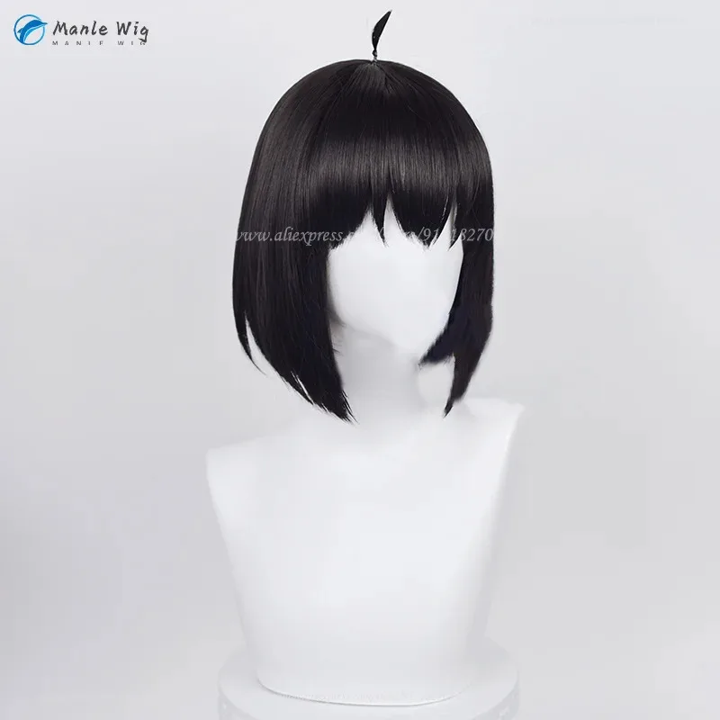 2025 Anime cos Yuri Briar Cosplay negro resistente al calor pelo sintético fiesta Yor Forger Brother pelucas + gorro de peluca