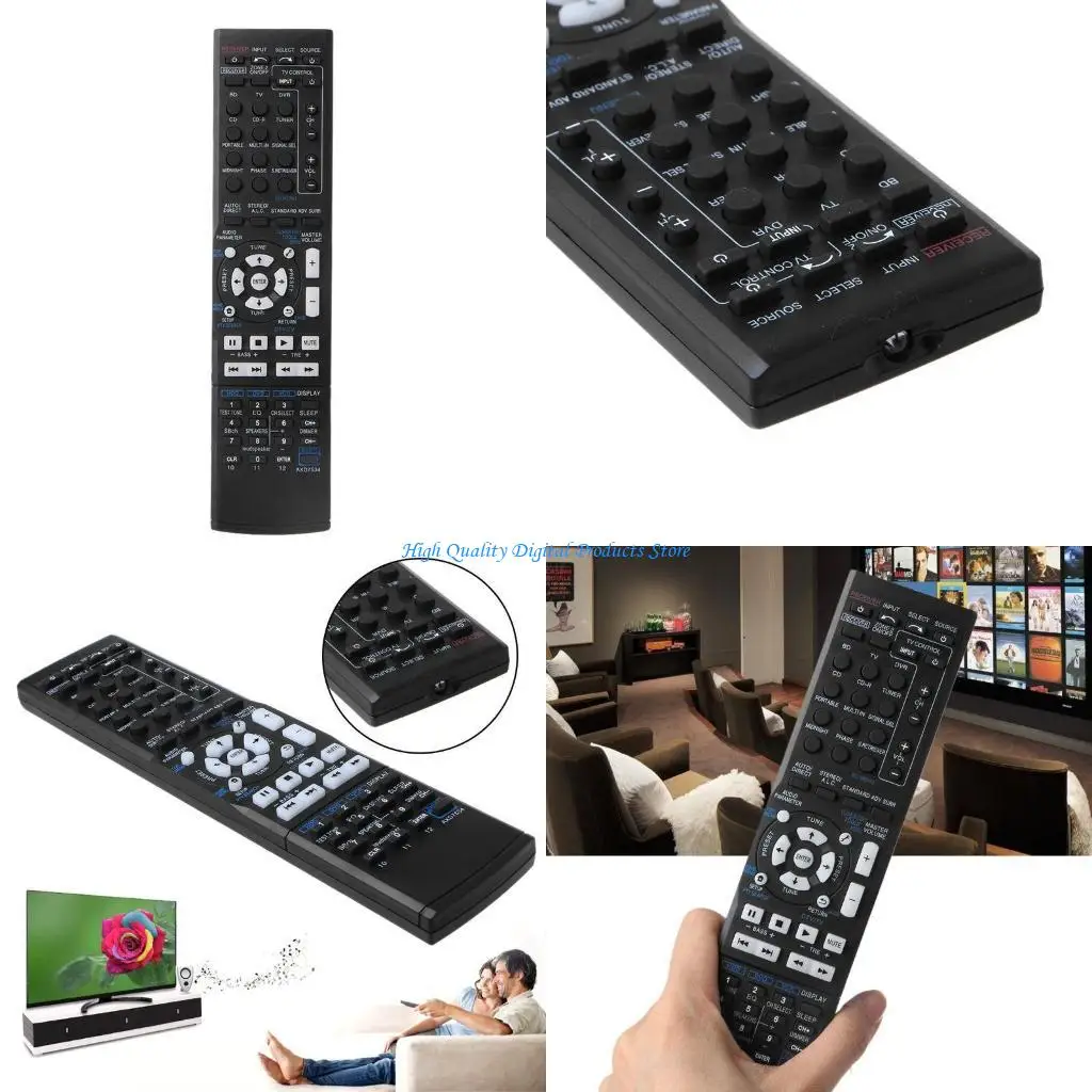 

U2JE AXD7534 Remote Control for Pioneer AV Receiver Home Theater AXD7568 AXD7584