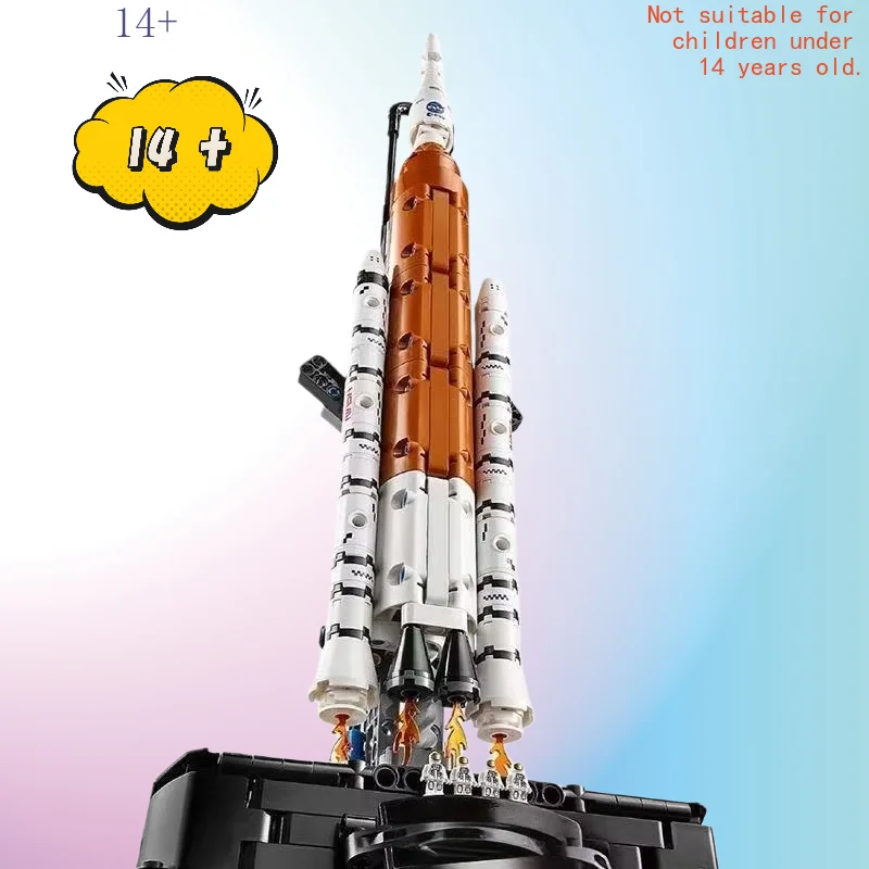 

Набор для сборки ракеты-носителя из 632 деталей, развивающая STEM-игрушка, идеальный подарок на день рождения для детей и взрослых