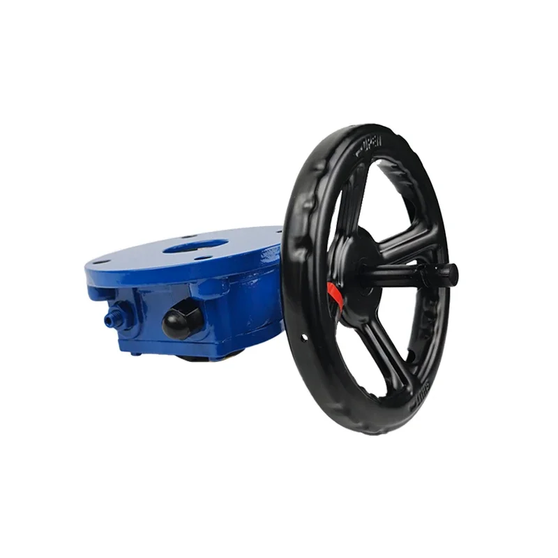 Industrial Quarter Turn Rotary Manual Valve Gearbox Output Drive Gear Operator for Ball and Butterfly Valve