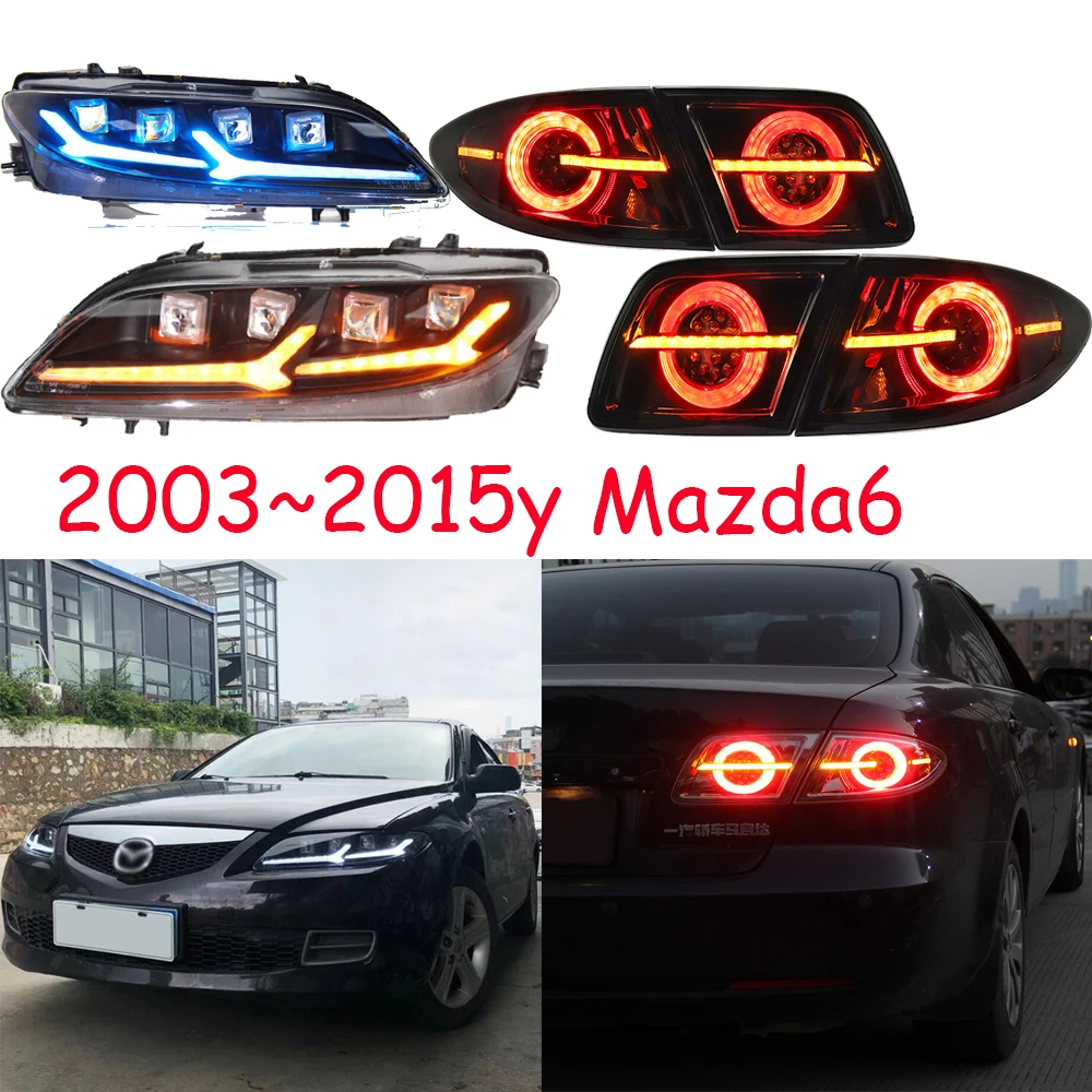 

2003~2015y car bupmer head light atenza taillight for Mazda6 headlight car accessories LED fog for mazda 6 mazda6 headlamp