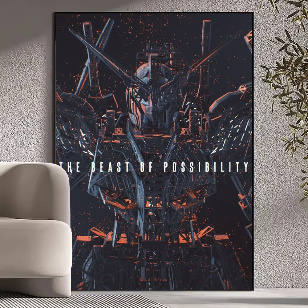 BiliBili Anime Gundam Poster Prints Wall Pictures Living Room Home Decoration