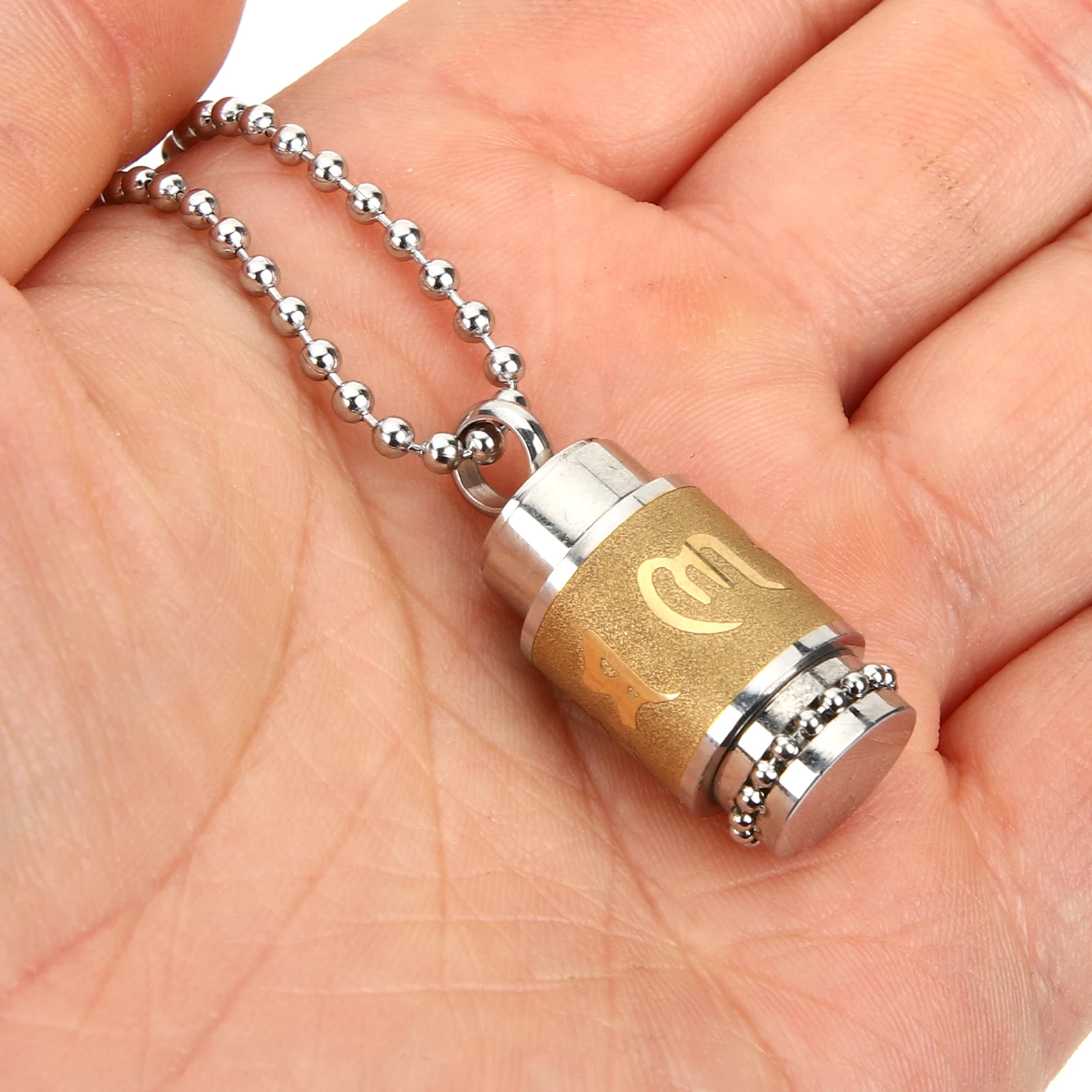 

Urn Pendant Necklace For Ashes Stainless Steel Memorial Jewelry Cremation Keepsake Necklace For Loved Women