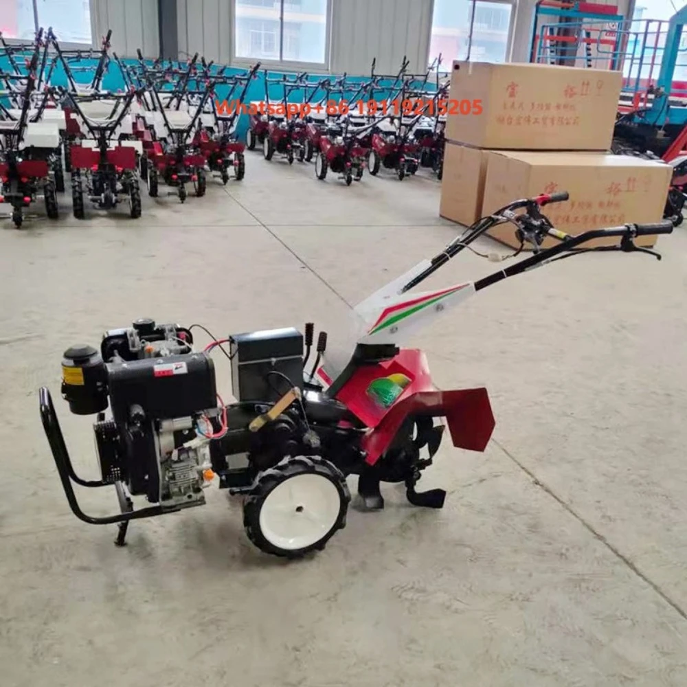 Farm Garden Rotary Tiller Motorcycle Cultivator