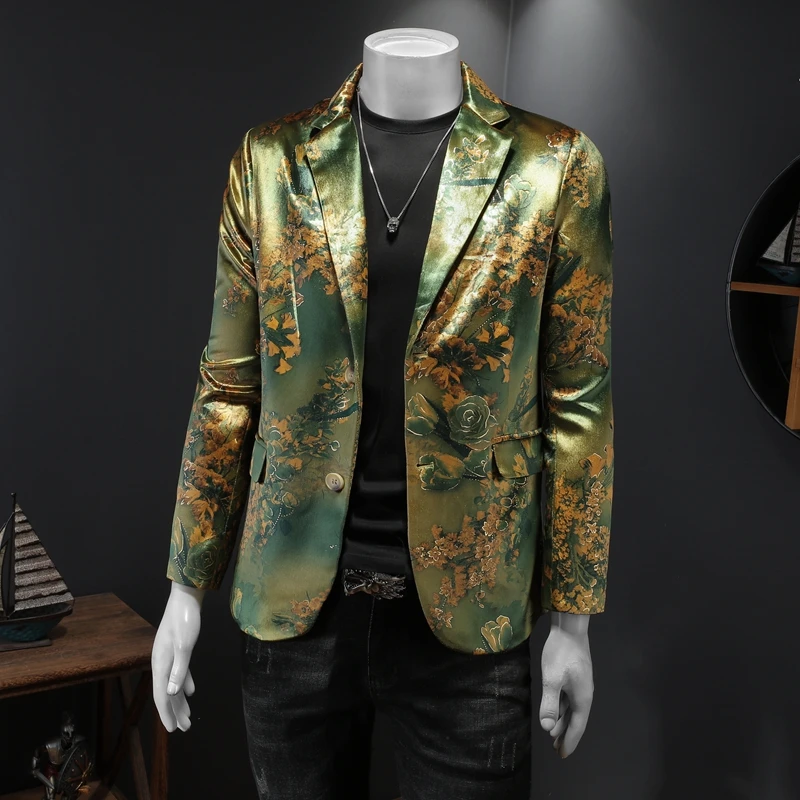 2026new arrival spring blazers high quality casual blazer men,men's suits jackets ,casual Single breasted buckle jackets men