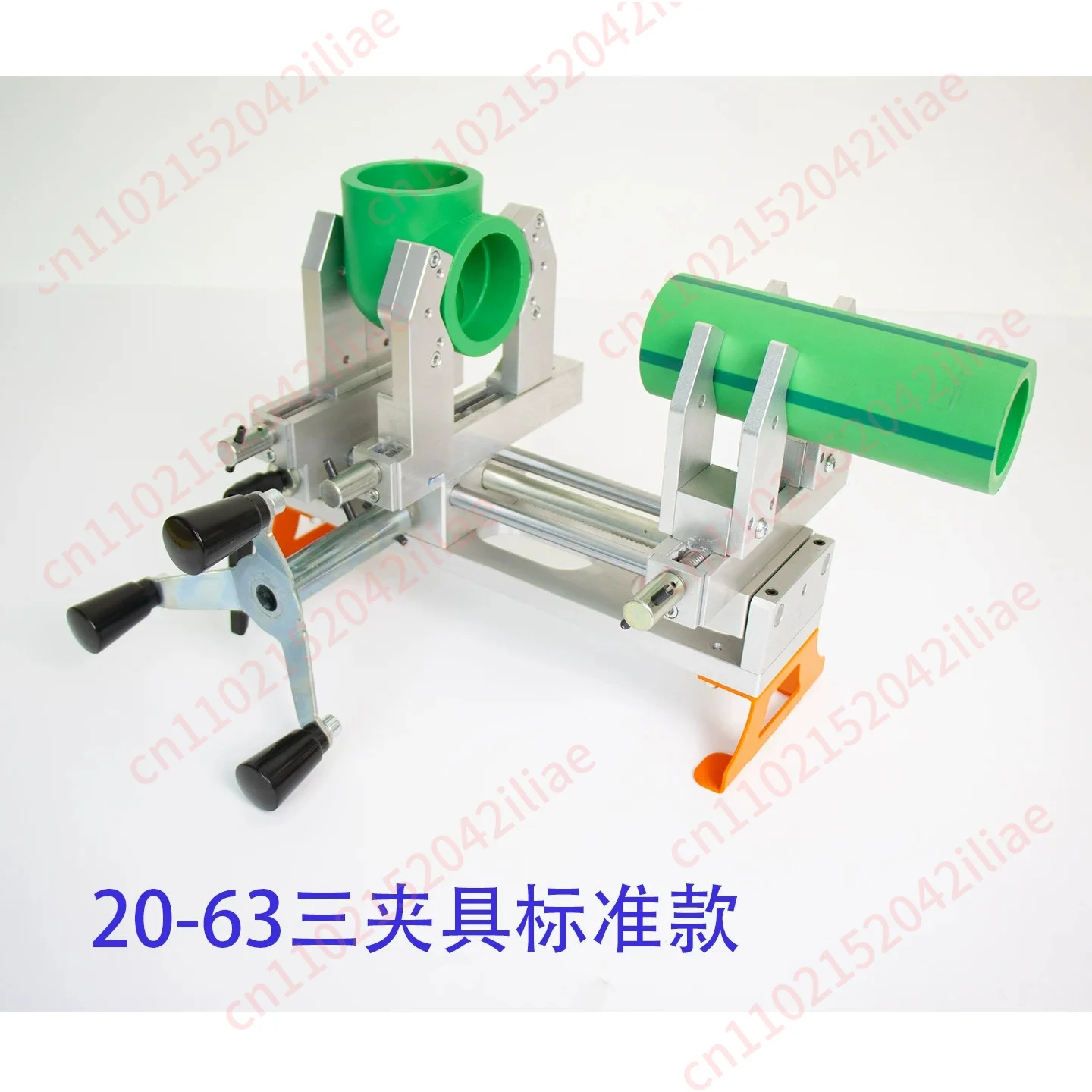 Portable plastic pipe hot melt socket welding machine PPH mini PVDF sleeve welding machine fixture