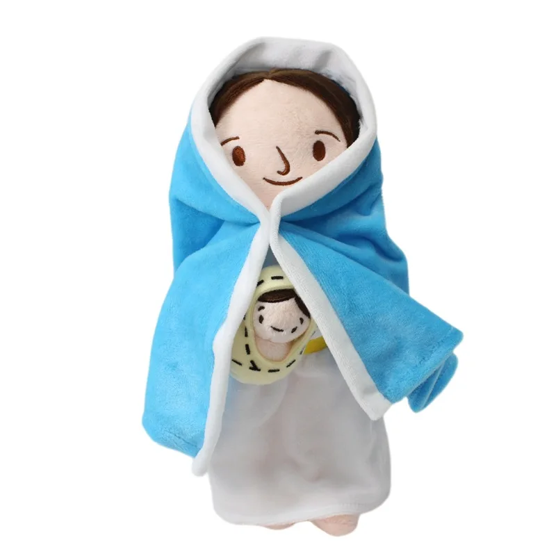 30CM Soft Jesus Soft Stuffed Doll Christ Christian Religious Virgin Mary Plush Toys