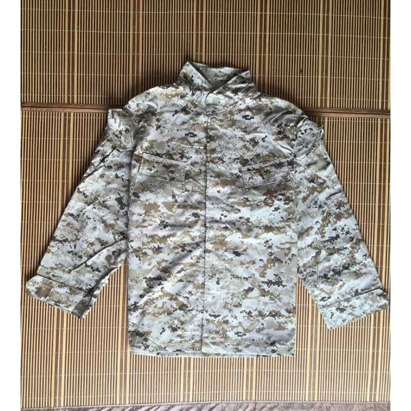 2026 Estados Unidos, traje digital do deserto, uniforme de treinamento militar