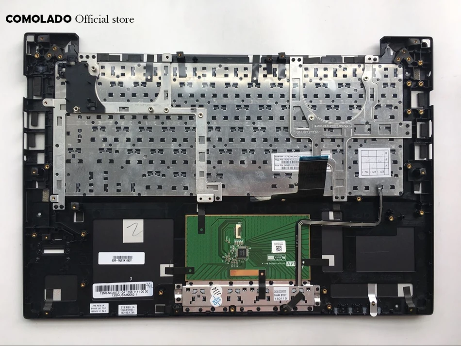 Teclado con reposabrazos checo para ASUS PRO BU400, BU400V, BU400A, B400A, B33E, B23E, E450CC, E450, BX32VD, BX32, diseño CZ