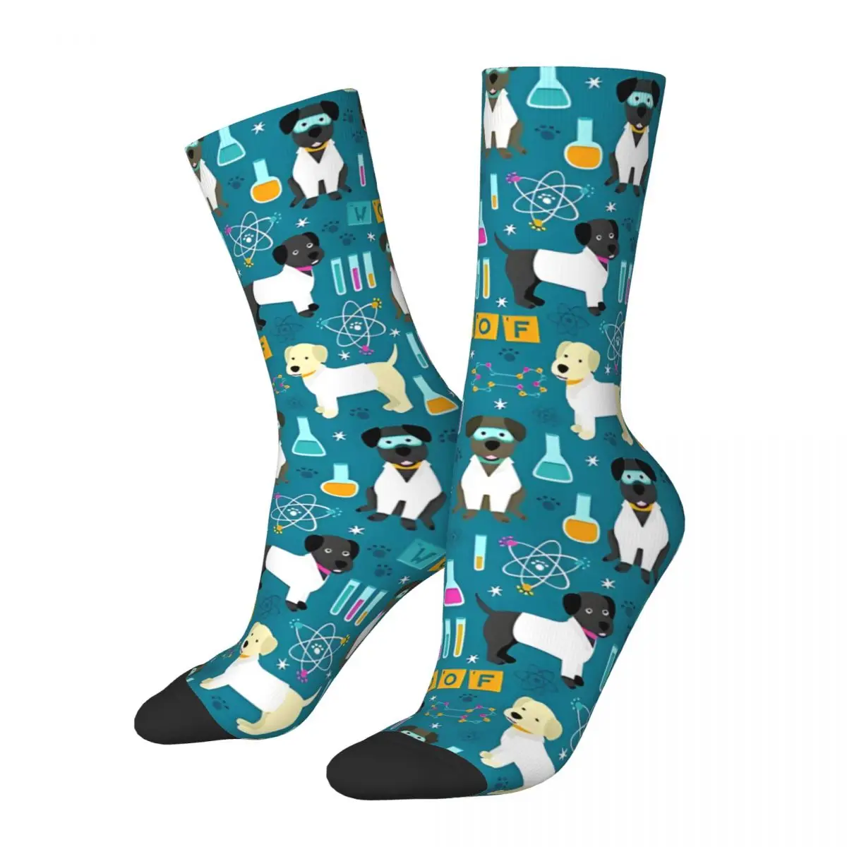 Lab Assistants Socks Socks Male Mens Women Spring Stockings Printed