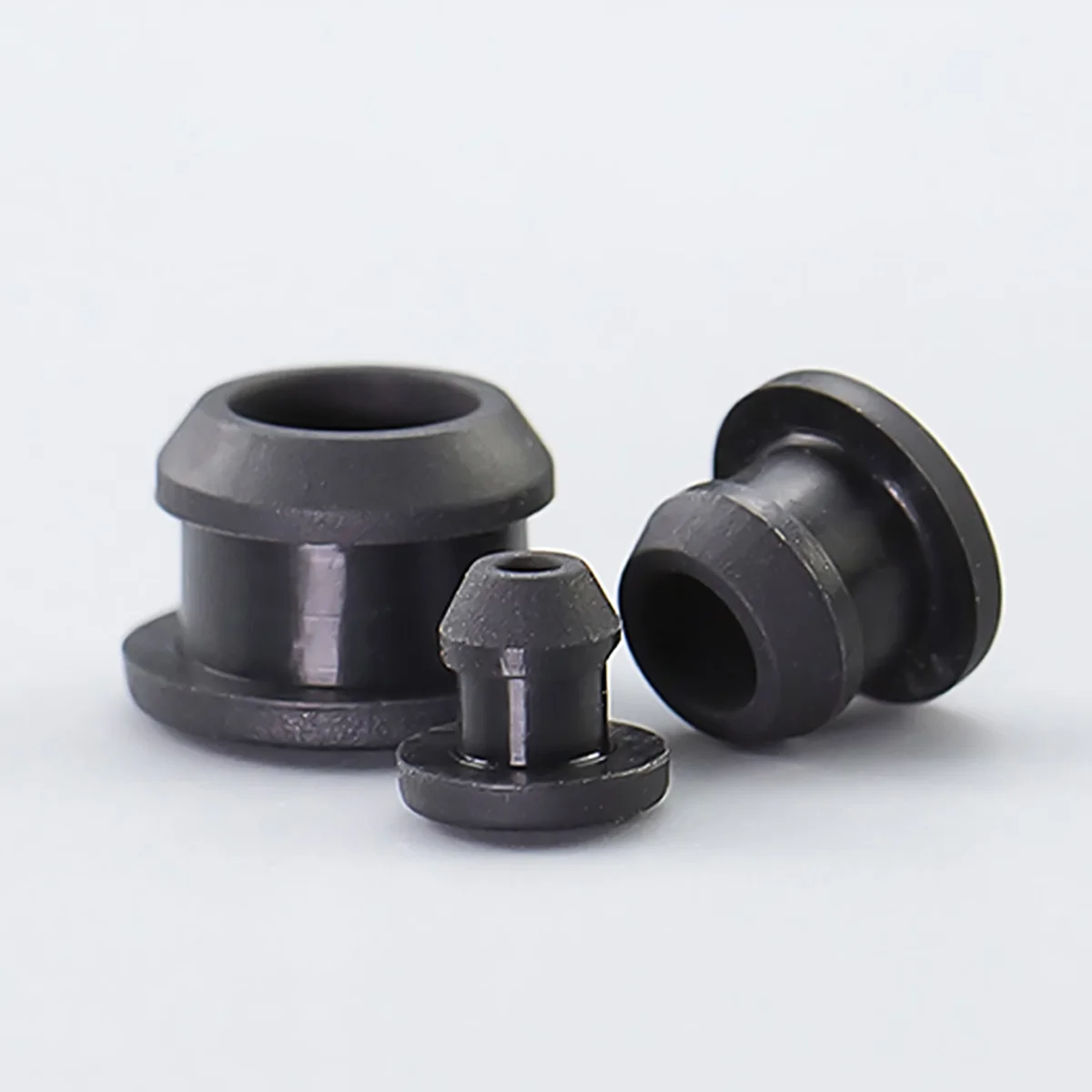 Silicone Rubber Hole Caps 2.5-14mm High Temperature Resistance T Type Plug Cover Snap-on Gasket Blanking End Cap Seal Stopper