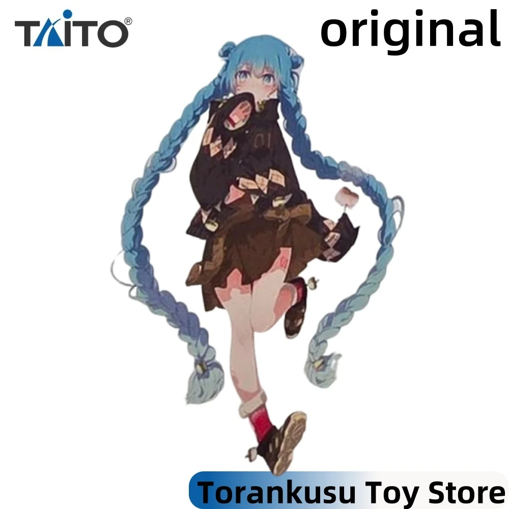 タイトー初音ミクアニメミクアウトドアファッションアクションフィギュアモデルフィギュアオリジナルフィギュアーツ装飾コレクションおもちゃ