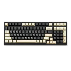 Yunzii yz98 schwarze mechanische Gaming-Tastatur, 99-Tasten-Hot-Swap-Dichtungstastatur, 98% 1800 Layout drahtlose RGB-Tastatur in voller Größe