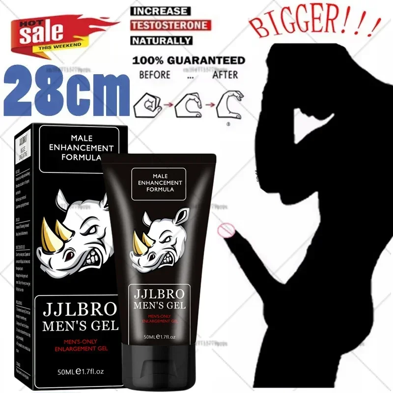 3 pezzi ingrandimento del pene esterno ispessimento Big Dick Extension Cream Gel da massaggio da uomo Thick flirtare 50ml erezione migliora gli uomini