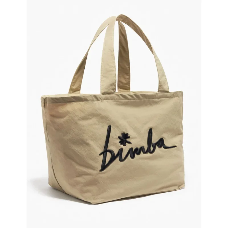 Bolso de mano con cremallera de diseñador bordado de letras, bolso de mano de gran capacidad, bolso de hombro informal, bolso de compras ligero Unisex para mujer