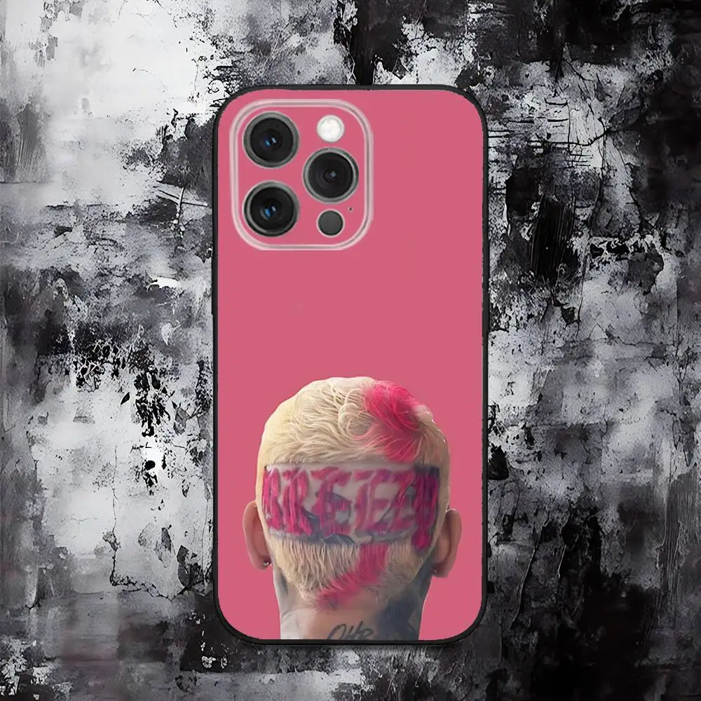 حافظة هاتف C-Chris Brown 11 لهاتف iPhone 16,15,14,13,12,11,Pro,Max,Plus,X,XS,SE,E,Mini,Soft Silicone Black Case