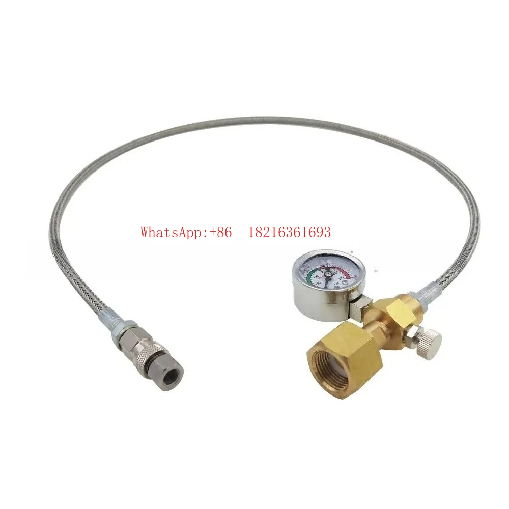 bombola-di-co2-w218-g5-8-con-tubo-in-acciaio-intrecciato-da-90-cm-da-grande-a-piccolo-diametro-3-8-24-unf