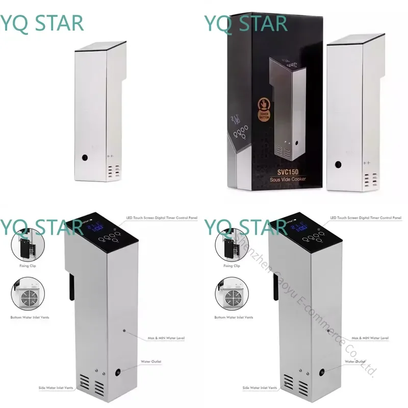 New Commercial Sous Vide Machine 1100W for Low Temperature Vacuum Cooking Kitchen Appliances Food Preparation