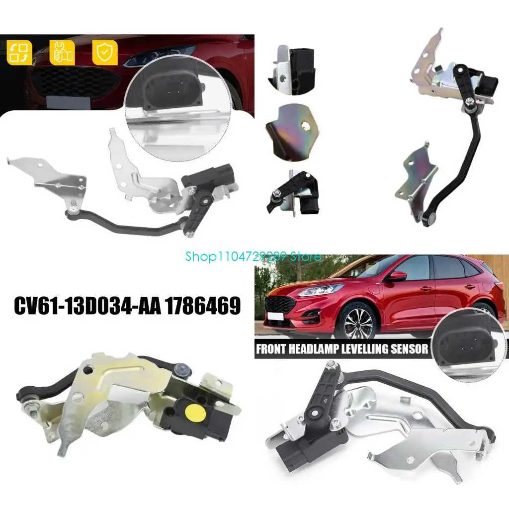 D8KE CV6113D034AA Front Lighting Height Assembly for Kuga 2012-2019 Install