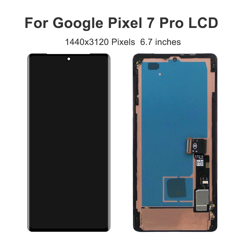 Imagem -02 - Substituição do Conjunto do Digitalizador da Tela Sensível ao Toque Display Lcd Amoled Google Pixel Pro Gp4bc Ge2ae 67