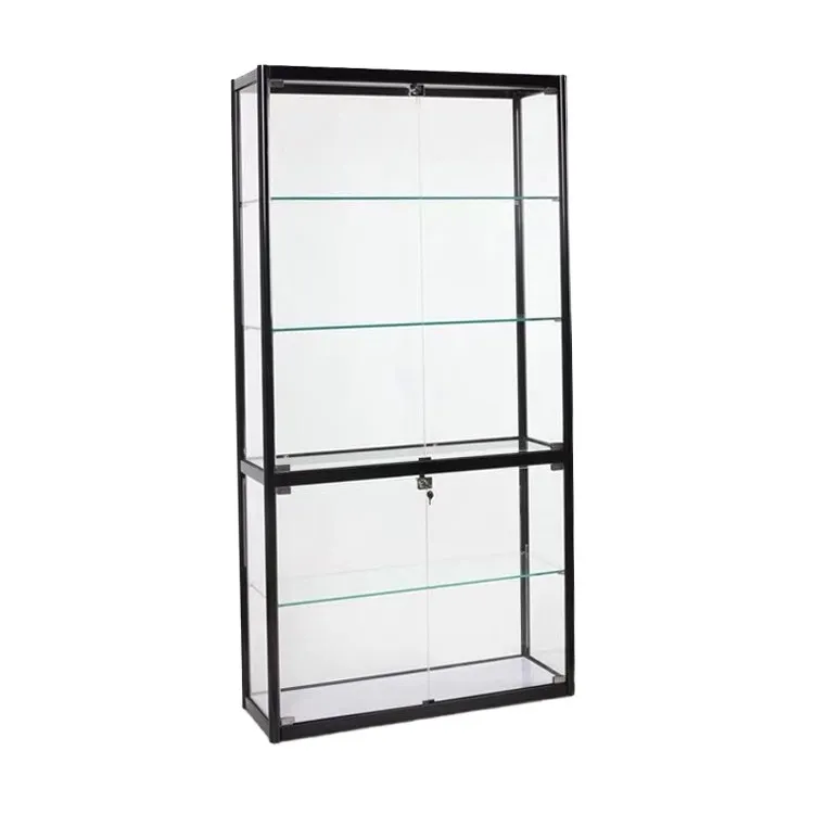 Figure model glass display cabinet, transparent display cabinet, custom sample display cabinet, household dustproof
